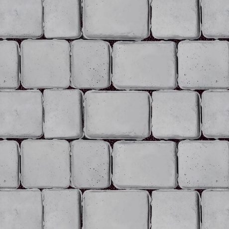 Semmelrock dlažba BRADSTONE COBBLE – popolavo sivá