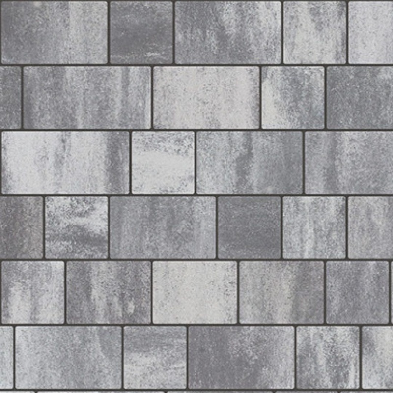 Semmelrock dlažba Country kombi, sivo-grafitová